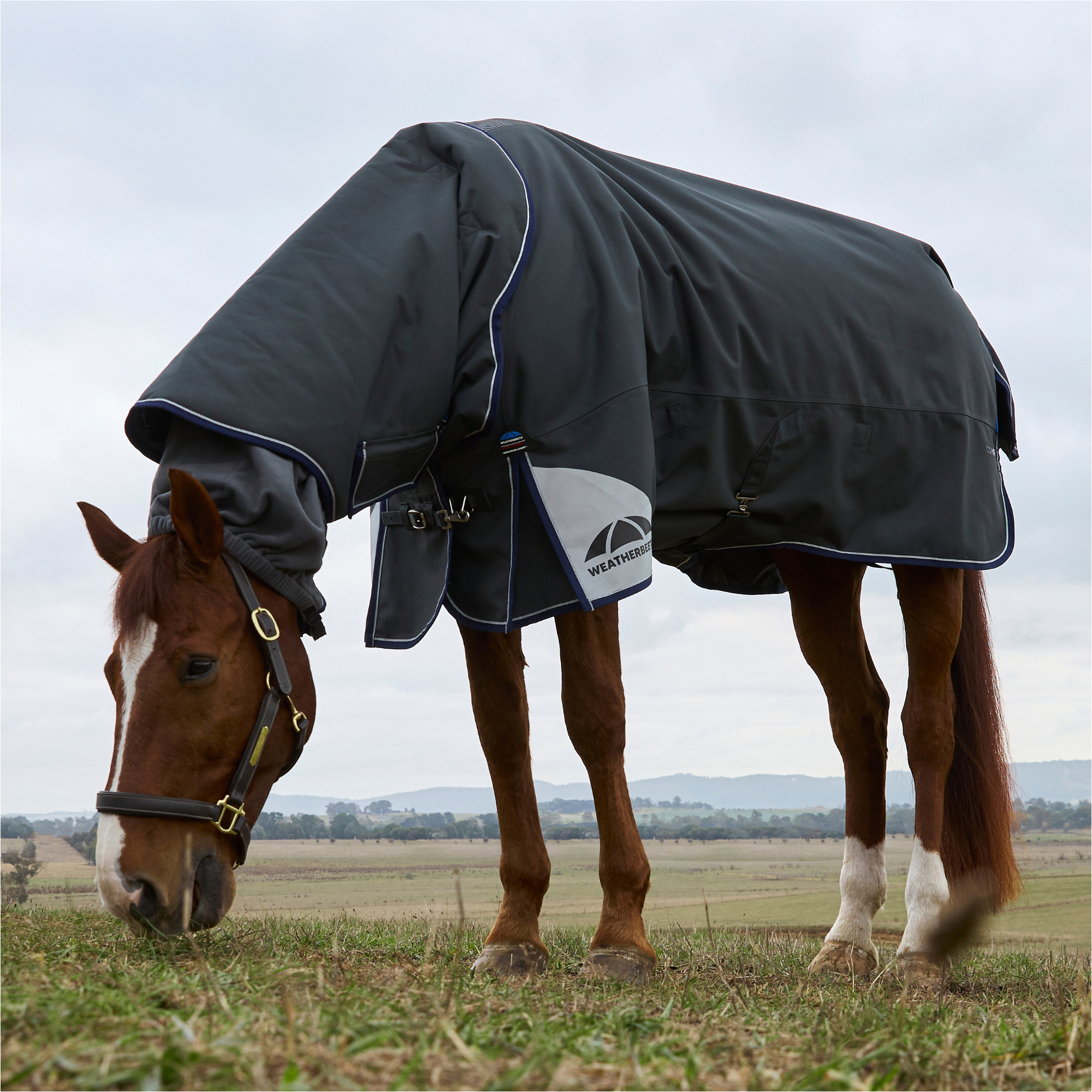 2025 Weatherbeeta Comfitec Ultra Turnout Detach-A-Neck 1028772 - Charcoal
